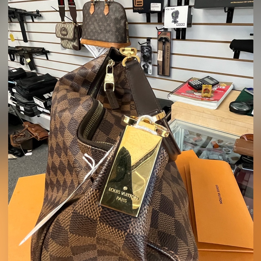 Louis Vuitton Damier Ebene Mint Original Box Dustbag Entrupy Certificate - Picture 6 of 14